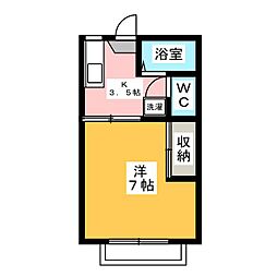 間取図画像 1K
