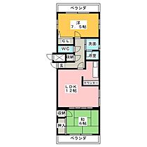 マ・メゾン  ｜ 愛知県名古屋市東区新出来２丁目（賃貸マンション2LDK・1階・52.33㎡） その2