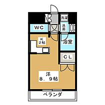 メイプルコート布池  ｜ 愛知県名古屋市東区葵１丁目（賃貸マンション1K・8階・26.12㎡） その2