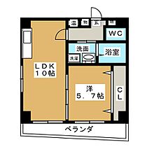 Prosperite  ｜ 愛知県名古屋市東区新出来２丁目（賃貸マンション1LDK・7階・40.00㎡） その2