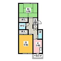 奥村ビル  ｜ 愛知県名古屋市東区古出来１丁目（賃貸マンション2K・3階・38.07㎡） その2