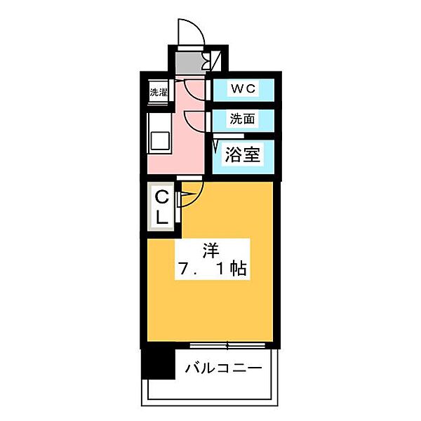 エスリード千種パークフロント ｜愛知県名古屋市千種区千種３丁目(賃貸マンション1K・3階・25.37㎡)の写真 その2