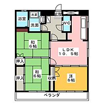 ＡＭＩＴＹヤスダ  ｜ 愛知県名古屋市千種区今池４丁目（賃貸マンション3LDK・6階・65.05㎡） その2