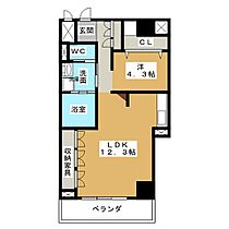 ロイヤルオーク栄セントラルプラザ  ｜ 愛知県名古屋市中区栄５丁目（賃貸マンション1LDK・4階・49.57㎡） その2