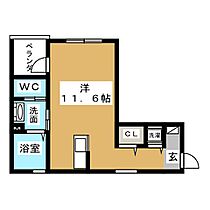 愛知県名古屋市千種区千種１丁目（賃貸アパート1R・3階・27.98㎡） その2