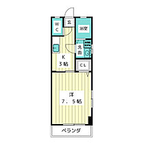 Ｋビル  ｜ 愛知県名古屋市東区相生町（賃貸マンション1K・2階・27.80㎡） その2