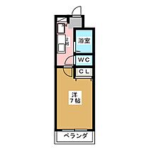 アメニティ泉  ｜ 愛知県名古屋市東区泉１丁目（賃貸マンション1K・2階・20.25㎡） その2