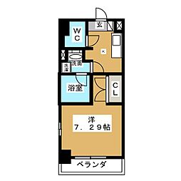 間取図画像 1K