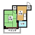 太田ハイツ3階3.4万円