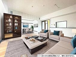 ヴェルビュ代官町 5階3LDKのリビング/ダイニング