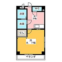 アーデルハイム  ｜ 愛知県名古屋市中村区長筬町１丁目（賃貸マンション1K・3階・27.20㎡） その2