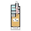 コスモピア山王4階4.4万円