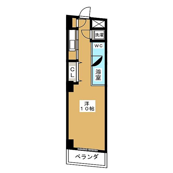 ＮＢＭ則武 ｜愛知県名古屋市西区則武新町３丁目(賃貸マンション1R・3階・29.63㎡)の写真 その2