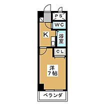 ベルヴィル猪之越  ｜ 愛知県名古屋市中村区猪之越町２丁目（賃貸マンション1K・1階・21.06㎡） その2