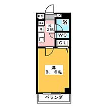 サンモール名駅  ｜ 愛知県名古屋市中村区則武２丁目（賃貸マンション1K・2階・24.93㎡） その2