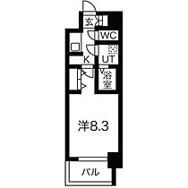 メイクス名駅太閤 307 ｜ 愛知県名古屋市中村区太閤２丁目7-13（賃貸マンション1K・3階・25.19㎡） その2