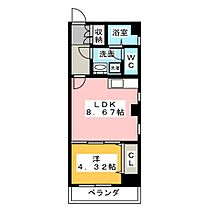 エイトエムジー名駅  ｜ 愛知県名古屋市中村区亀島２丁目（賃貸マンション1LDK・8階・35.39㎡） その2