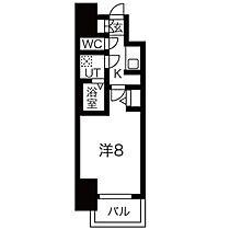 メイクス名駅太閤 1006 ｜ 愛知県名古屋市中村区太閤２丁目7-13（賃貸マンション1K・10階・25.20㎡） その2