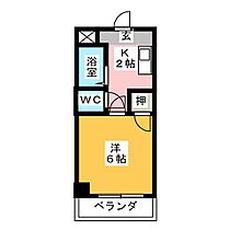 ドルフ亀島I  ｜ 愛知県名古屋市中村区亀島２丁目（賃貸マンション1K・2階・20.30㎡） その2