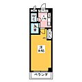 パールハイツ4階4.2万円