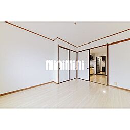 桂山大日町ハイツII 2階2DKのリビング/ダイニング