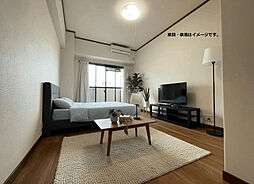 時田ハウス 5階1Kのリビング/ダイニング