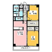 グッドウィルIＤ  ｜ 愛知県名古屋市中川区横前町（賃貸マンション2LDK・1階・57.46㎡） その2