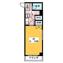 サンハイム大原  ｜ 愛知県名古屋市中川区新家１丁目（賃貸マンション1K・2階・25.71㎡） その2