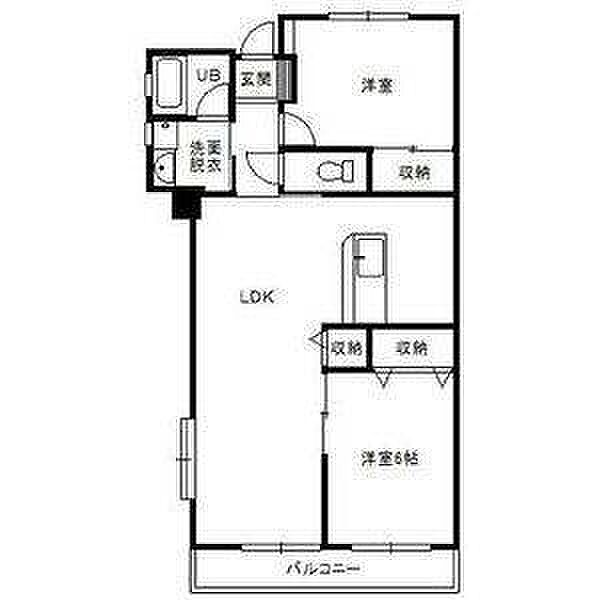 ファミーユ戸田 ｜愛知県名古屋市中川区戸田５丁目(賃貸マンション2LDK・4階・63.10㎡)の写真 その2