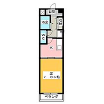 ハイツ並木ＩＩ（Ａ）  ｜ 愛知県名古屋市中村区並木２丁目（賃貸マンション1K・2階・29.64㎡） その2