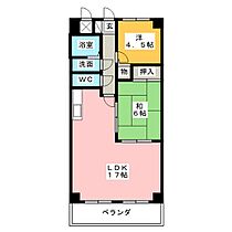 フェニックス並木  ｜ 愛知県名古屋市中村区並木２丁目（賃貸マンション2LDK・7階・61.60㎡） その2