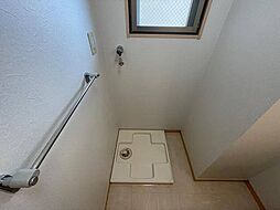 室内洗濯機置き場です。