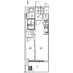 Ｓ−ＲＥＳＩＤＥＮＣＥ烏森ａｕｒｅａｔｅ（オリート） 4階1LDKの間取り
