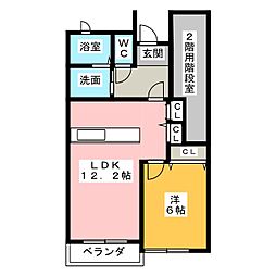 スタディオ 1LDKの間取図画像