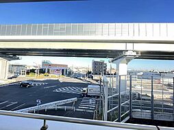 ベランダからの眺めです