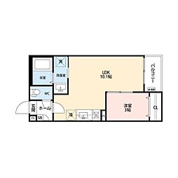 GRANDBLUETODAYUTAKA1 1LDKの間取図画像