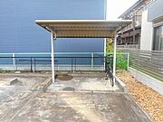 駐輪場です
