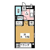 サンヴェール栄生  ｜ 愛知県名古屋市西区栄生２丁目（賃貸マンション1K・3階・25.92㎡） その2