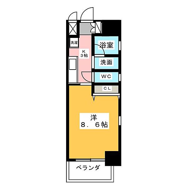 セレニティー名駅 ｜愛知県名古屋市西区名駅３丁目(賃貸マンション1K・10階・28.65㎡)の写真 その2