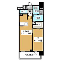 Ｌ´ＥＮＶＯＬ ＭＥＩＥＫＩ  ｜ 愛知県名古屋市中村区太閤１丁目（賃貸マンション1LDK・7階・45.35㎡） その2