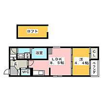 ハーモニーテラス押切  ｜ 愛知県名古屋市西区押切１丁目（賃貸アパート1LDK・1階・33.84㎡） その2