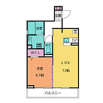 ルヴィータ栄生 202 ｜ 愛知県名古屋市西区栄生１丁目23-24（賃貸アパート1LDK・2階・45.18㎡） その2