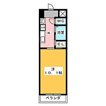 クレスト名駅西  ｜ 愛知県名古屋市西区栄生３丁目（賃貸マンション1K・2階・29.99㎡） その2