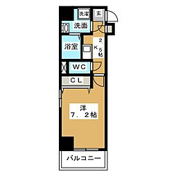 フェニックスWEST 1Kの間取図画像