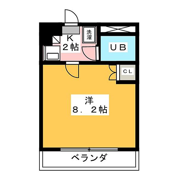 マンション大輝 ｜愛知県名古屋市中村区高道町４丁目(賃貸マンション1K・4階・21.40㎡)の写真 その2