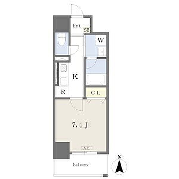 ファスティーナ本陣 704｜愛知県名古屋市中村区佐古前町(賃貸マンション1K・7階・28.09㎡)の写真 その2