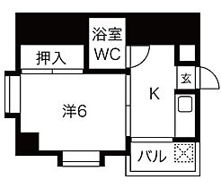 ＴＯＴＯＲＩ  ｜ 愛知県名古屋市中村区太閤１丁目（賃貸マンション1K・3階・22.06㎡） その2