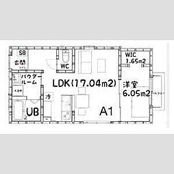 茜さす春のセラビィ 3階1LDKの間取り