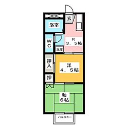 間取図画像 2K