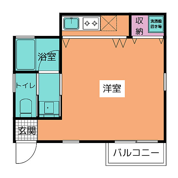 ボンヌール川名 201｜愛知県名古屋市昭和区川名本町６丁目(賃貸アパート1R・2階・27.94㎡)の写真 その2